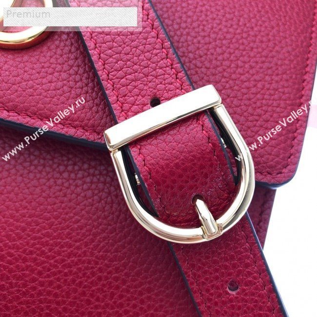 Gucci Zumi Grainy Leather Small Shoulder Bag 576388 Red 2019 (DLH-9070841)