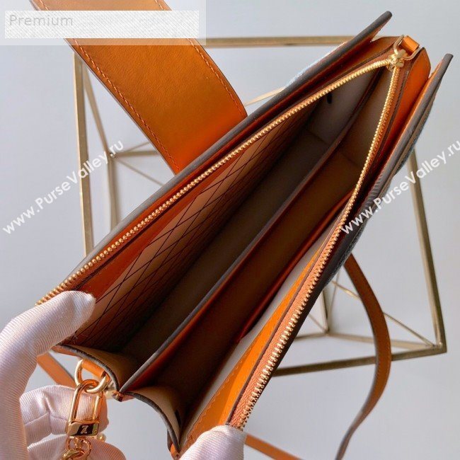 Louis Vuitton Monogram Quilted Denim Trunk Clutch Shoulder Bag M55047 2019 (KD-9071251)