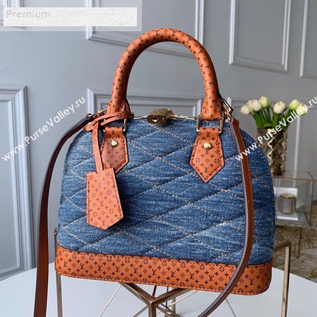 Louis Vuitton Monogram Quilted Denim Alma BB M55048 Alma 2019 (KD-9071252)