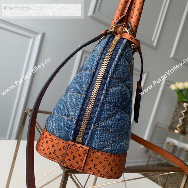 Louis Vuitton Monogram Quilted Denim Alma BB M55048 Alma 2019 (KD-9071252)