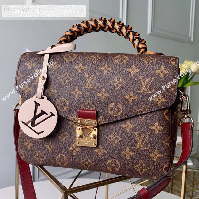 Louis Vuitton Monogram Canvas Pochette Métis Braided Top Handle Bag M44668 2019 (FANG-9071254)