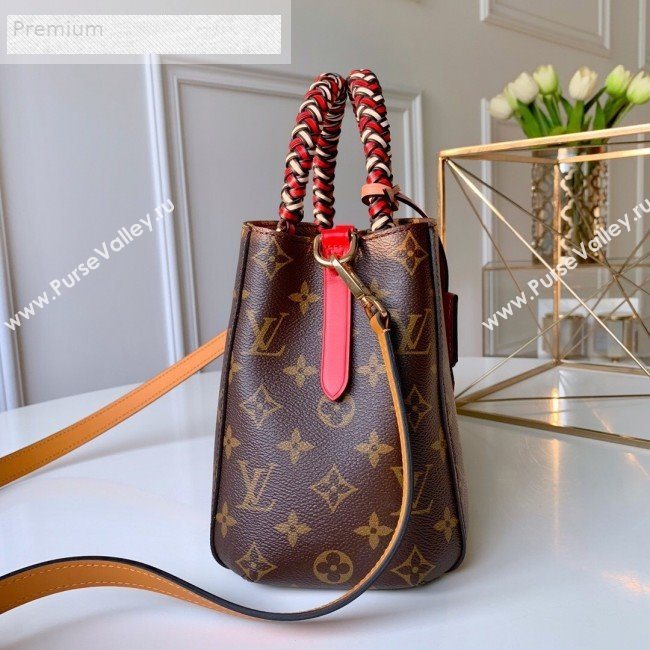 Louis Vuitton Monogram Canvas Montaigne BB Braided Top Handle Bag M44671 2019 (FANG-9071255)