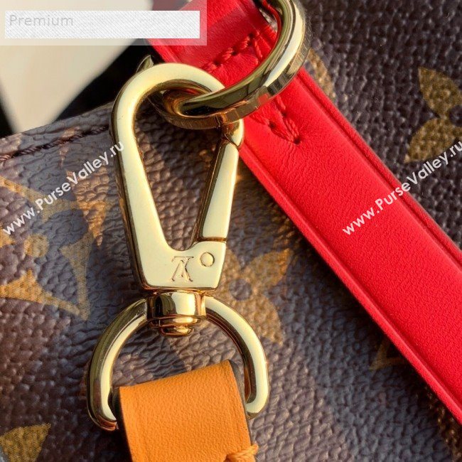 Louis Vuitton Monogram Canvas Montaigne BB Braided Top Handle Bag M44671 2019 (FANG-9071255)