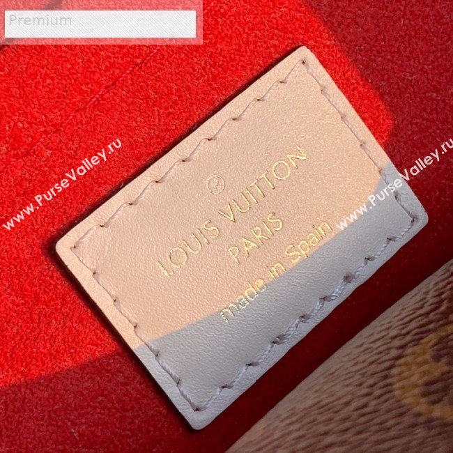 Louis Vuitton Monogram Canvas Montaigne BB Braided Top Handle Bag M44671 2019 (FANG-9071255)