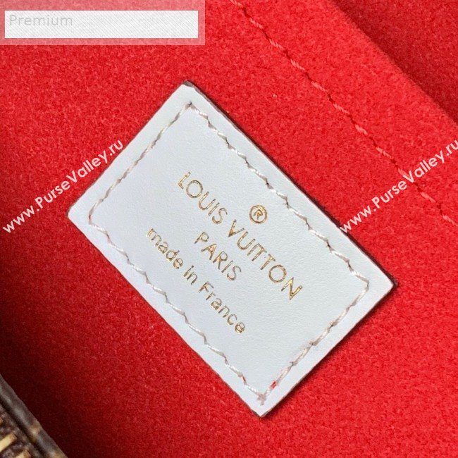 Louis Vuitton Monogram Canvas Montaigne MM Braided Top Handle Bag M44672 2019 (FANG-9071256)