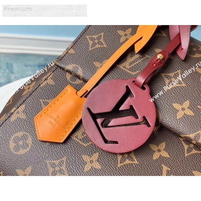 Louis Vuitton Monogram Canvas Cluny MM Braided Top Handle Bag M44669 2019 (FANG-9071257)