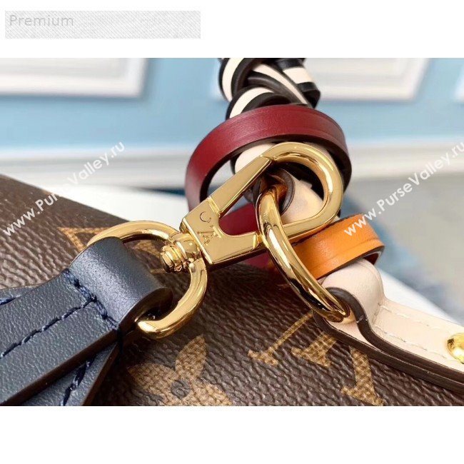 Louis Vuitton Monogram Canvas Cluny MM Braided Top Handle Bag M44669 2019 (FANG-9071257)