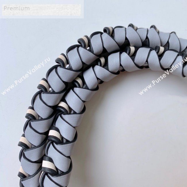 Louis Vuitton Perforated Monogram Calfskin Hina PM Braided Top Handle Bag M53938 Pink 2019 (LVSJ-9071263)