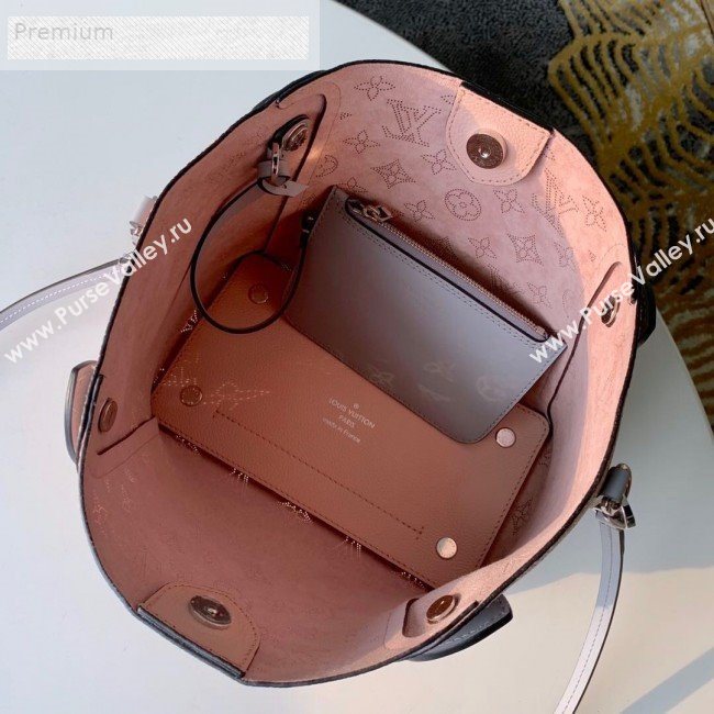Louis Vuitton Perforated Monogram Calfskin Hina PM Braided Top Handle Bag M53938 Pink 2019 (LVSJ-9071263)