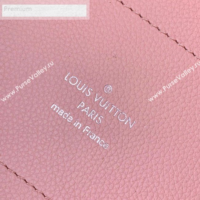 Louis Vuitton Perforated Monogram Calfskin Hina PM Braided Top Handle Bag M53938 Pink 2019 (LVSJ-9071263)