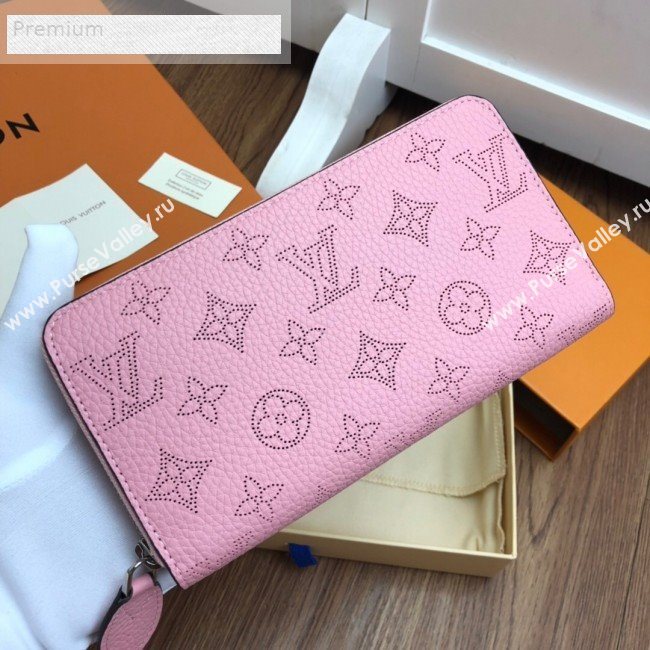 Louis Vuitton Perforated Monogram Calfskin Long Zippy Wallet M58429 Ballet Pink 2019 (LVSJ-9071267)
