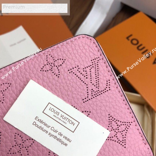 Louis Vuitton Perforated Monogram Calfskin Long Zippy Wallet M58429 Ballet Pink 2019 (LVSJ-9071267)