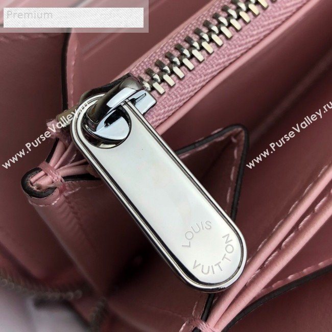 Louis Vuitton Perforated Monogram Calfskin Long Zippy Wallet M58429 Ballet Pink 2019 (LVSJ-9071267)