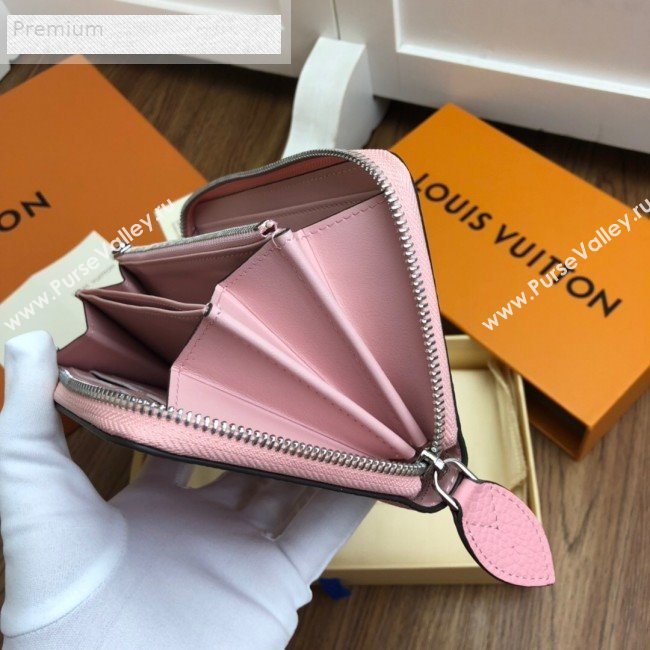 Louis Vuitton Perforated Monogram Calfskin Long Zippy Wallet M58429 Ballet Pink 2019 (LVSJ-9071267)
