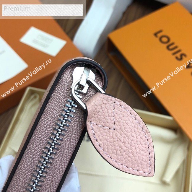 Louis Vuitton Perforated Monogram Calfskin Long Zippy Wallet M58429 Magnolia Pink 2019 (LVSJ-9071268)
