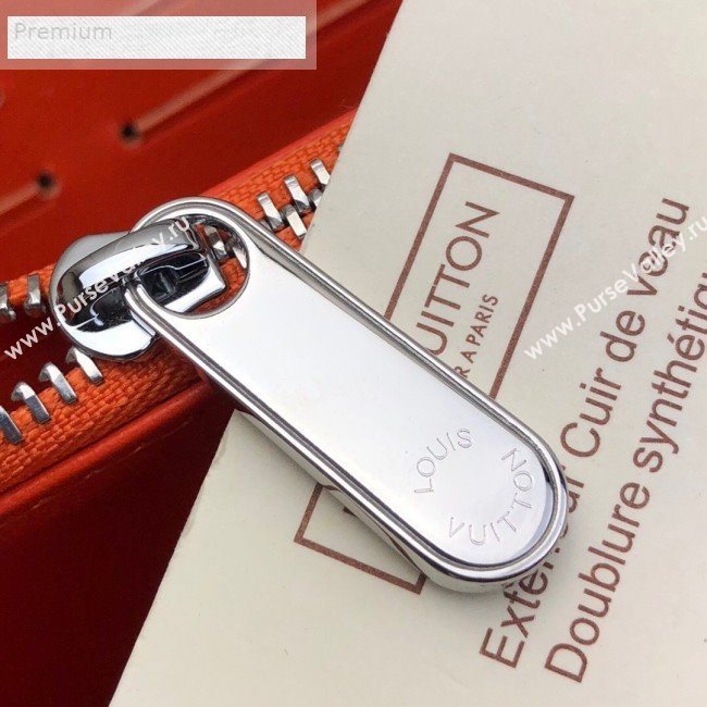 Louis Vuitton Perforated Monogram Calfskin Long Zippy Wallet M58428 Blue 2019 (LVSJ-9071269)