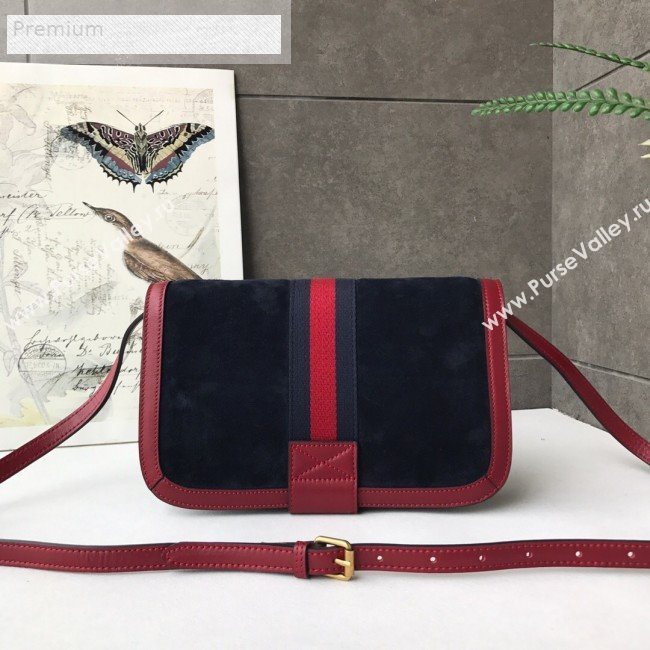 Gucci Ophidia Suede Messenger Shoulder Bag 548304 Red 2018 (DLH-9071303)