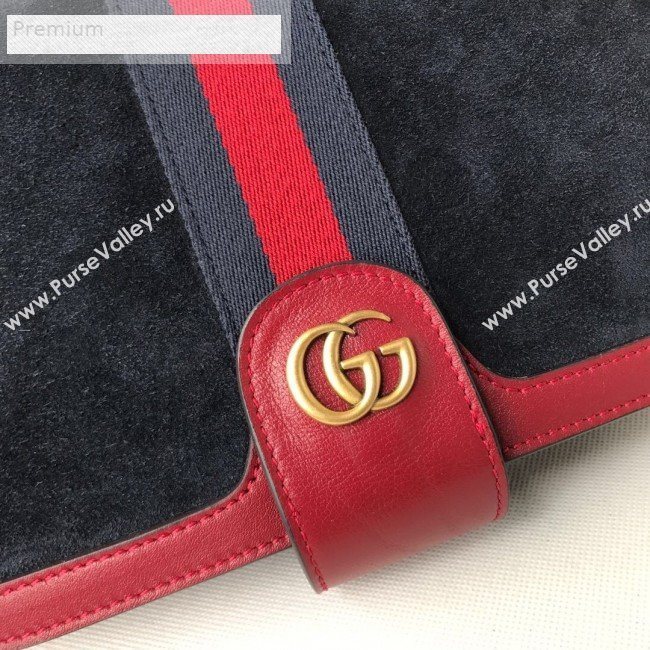 Gucci Ophidia Suede Messenger Shoulder Bag 548304 Red 2018 (DLH-9071303)