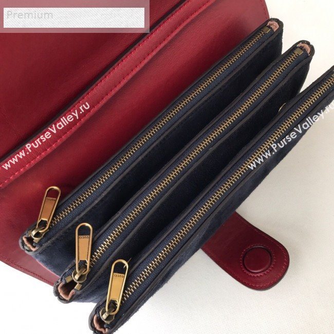 Gucci Ophidia Suede Messenger Shoulder Bag 548304 Red 2018 (DLH-9071303)