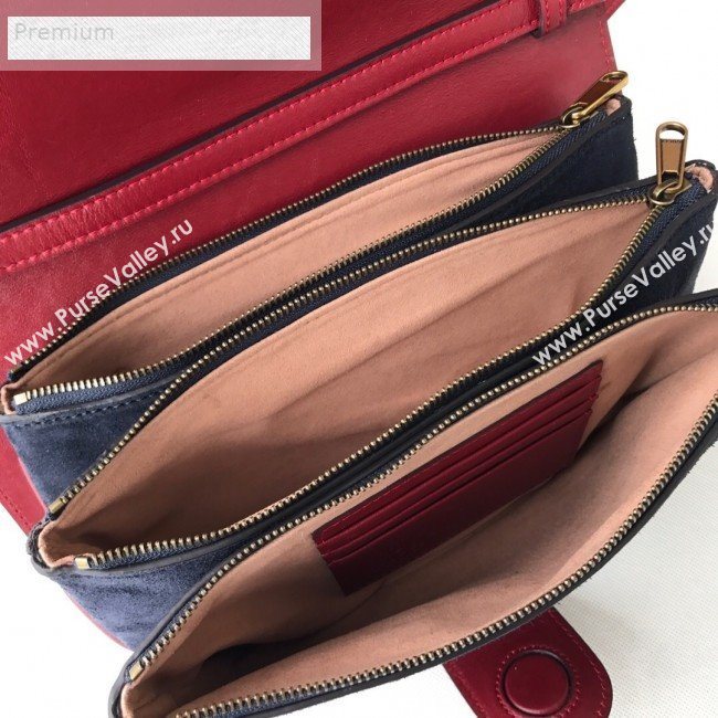 Gucci Ophidia Suede Messenger Shoulder Bag 548304 Red 2018 (DLH-9071303)