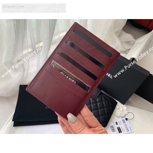 Chanel Aged Calfskin 2.55 Pouch AP0158 Black 2019 (BLWX-9071220)