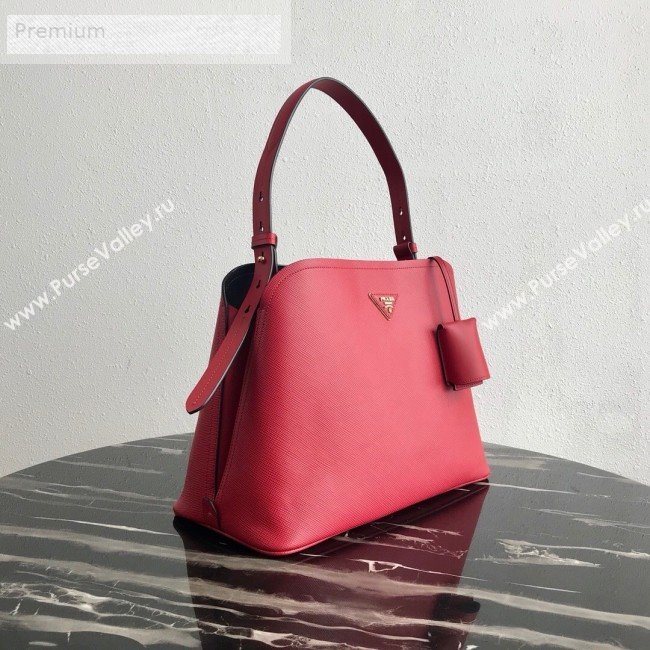 Prada Matinee Shoulder Bag 1BA249 Red 2019 (PYZ-9071501)