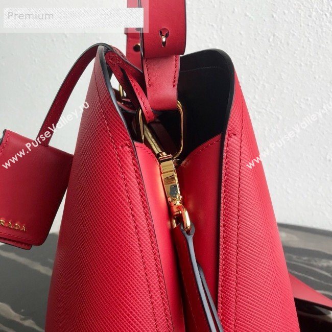 Prada Matinee Shoulder Bag 1BA249 Red 2019 (PYZ-9071501)