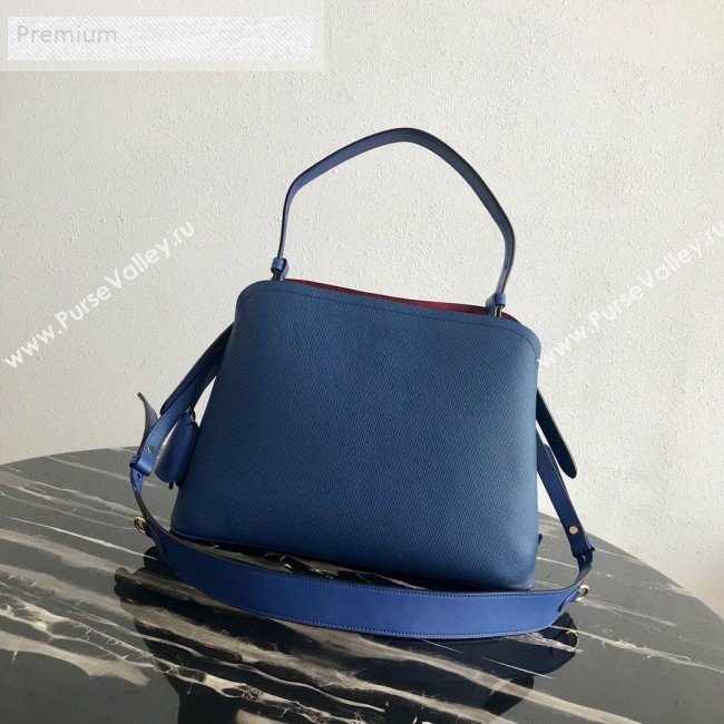 Prada Matinee Shoulder Bag 1BA249 Blue 2019 (PYZ-9071502)