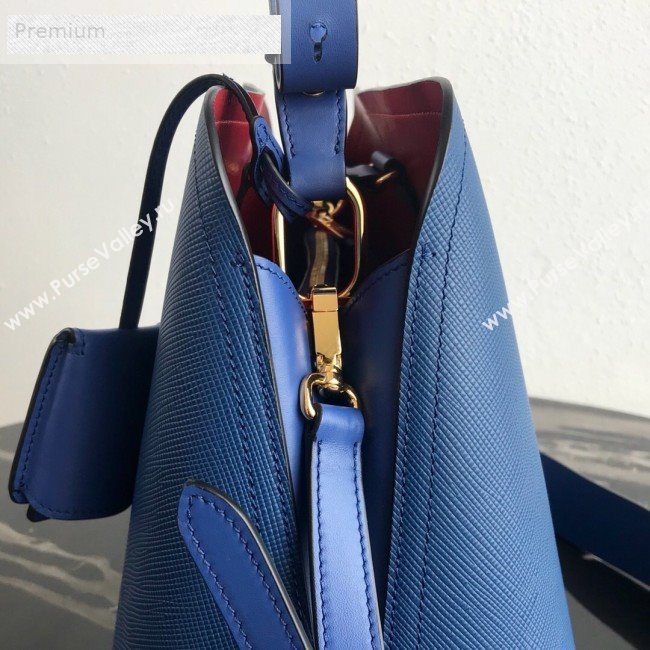 Prada Matinee Shoulder Bag 1BA249 Blue 2019 (PYZ-9071502)