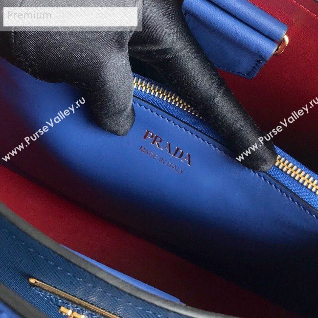 Prada Matinee Shoulder Bag 1BA249 Blue 2019 (PYZ-9071502)