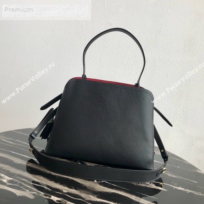 Prada Matinee Shoulder Bag 1BA249 Black 2019 (PYZ-9071503)