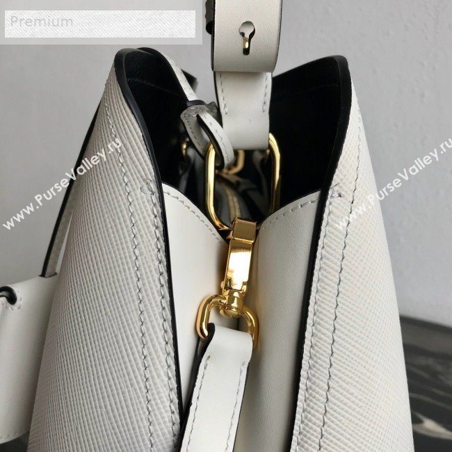 Prada Matinee Shoulder Bag 1BA249 White 2019 (PYZ-9071504)