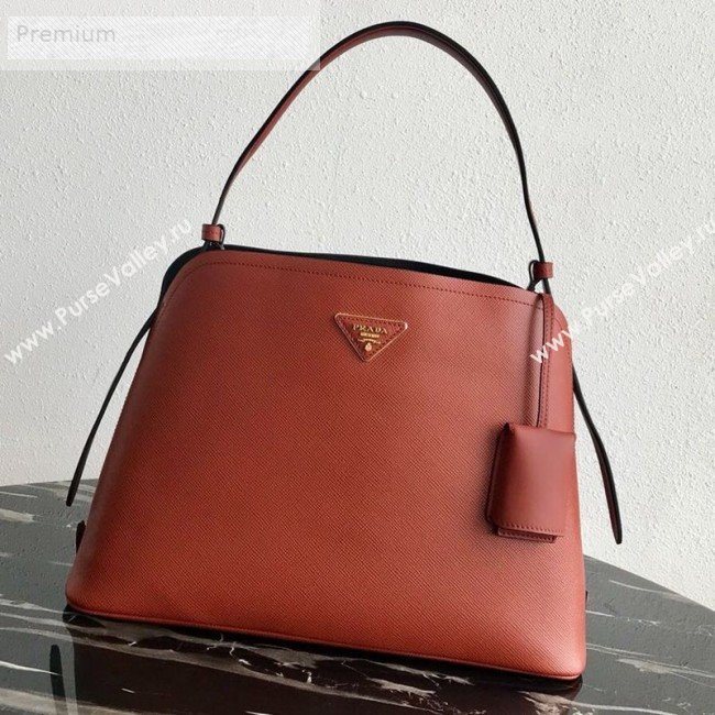 Prada Matinee Shoulder Bag 1BA249 Orange 2019 (PYZ-9071505)