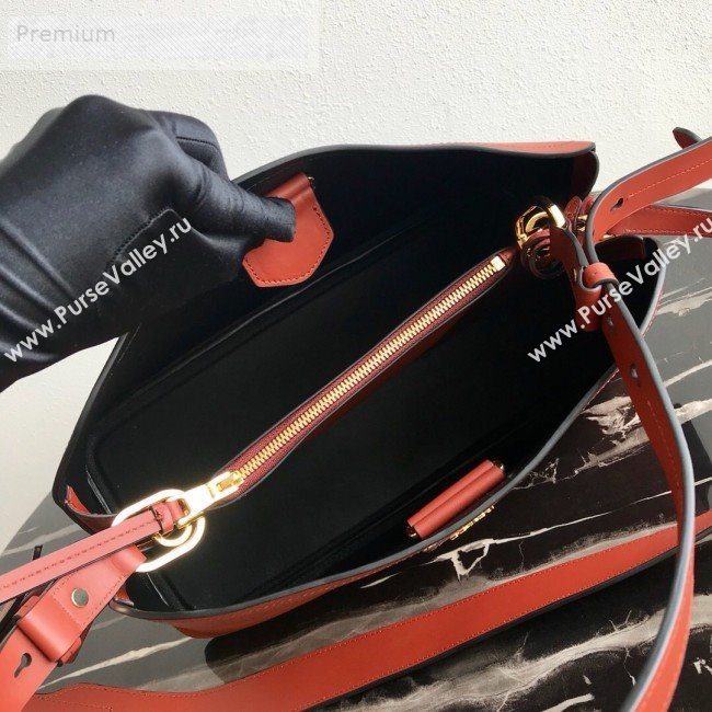 Prada Matinee Shoulder Bag 1BA249 Orange 2019 (PYZ-9071505)