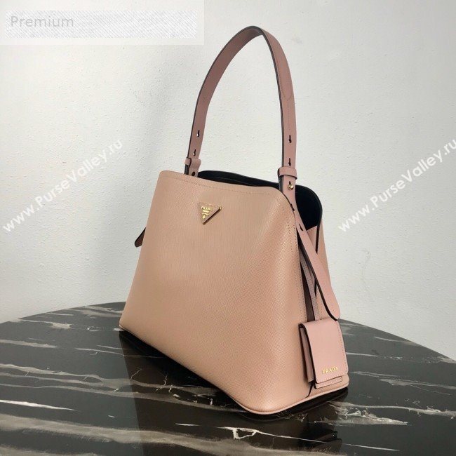 Prada Matinee Shoulder Bag 1BA249 Light Pink 2019 (PYZ-9071506)