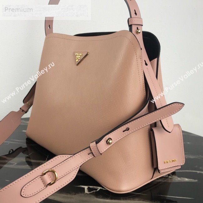 Prada Matinee Shoulder Bag 1BA249 Light Pink 2019 (PYZ-9071506)