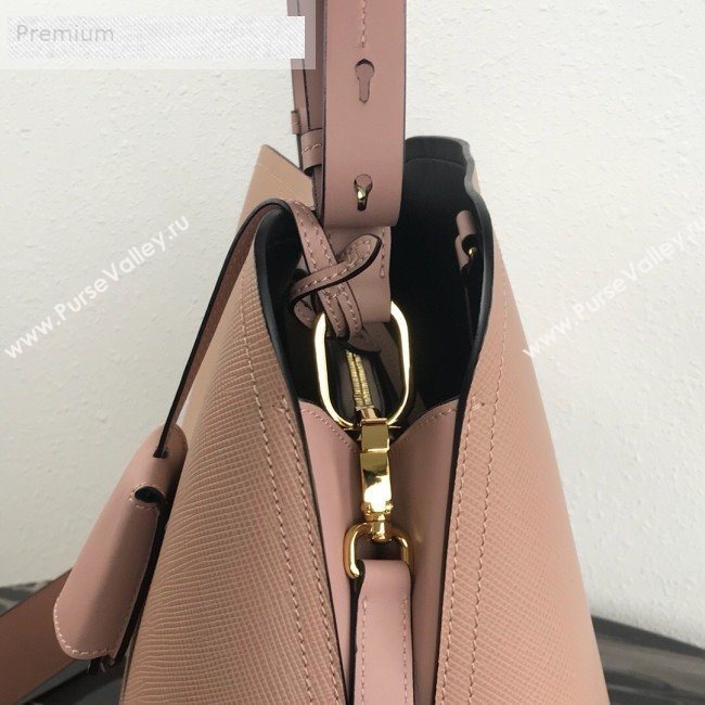 Prada Matinee Shoulder Bag 1BA249 Light Pink 2019 (PYZ-9071506)