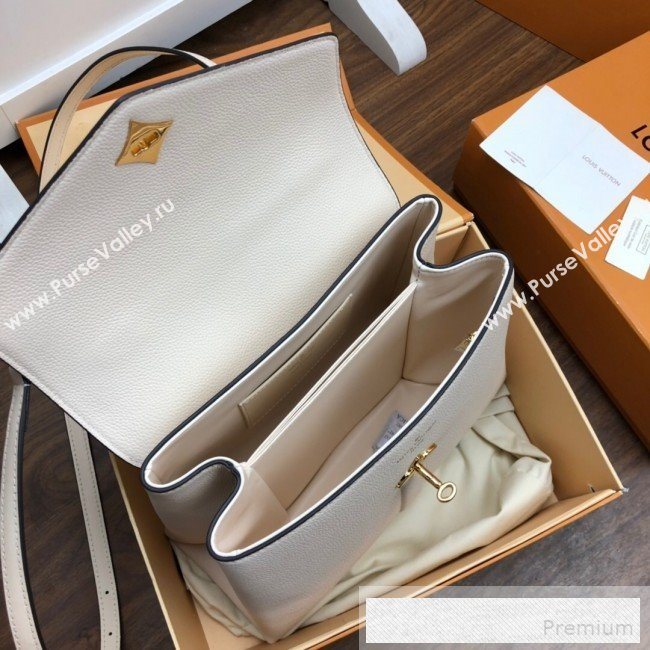 Louis Vuitton Padlock Rose des Vents PM Top Handle Bag M53822 Creme White 2019 (LVSJ-9052123)