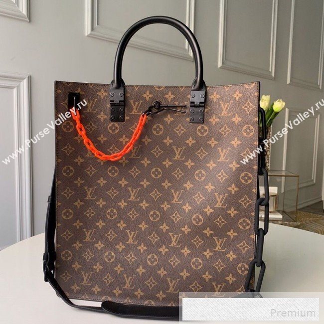 Louis Vuitton Mens Sac Plat Tote Bag M44475 Monogram Canvas 2019 (KD-9052106)