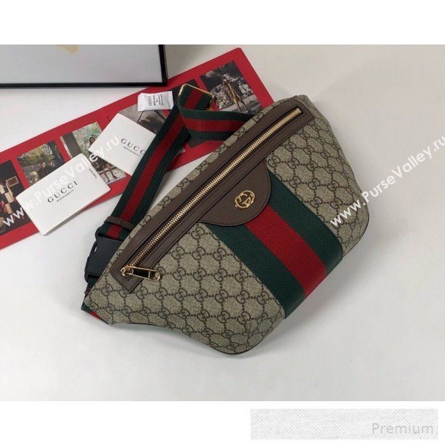 Gucci GG Canvas Belt Bag 575082 2019 (DLH-9052964)