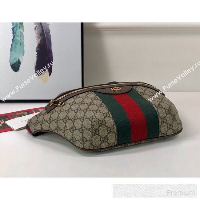 Gucci GG Canvas Belt Bag 575082 2019 (DLH-9052964)