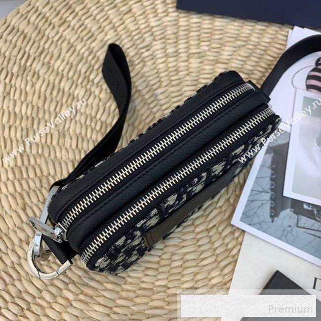Dior Homme Oblique Jacquard Canvas Camera Crossbody Bag 2019 (WEIP-9053134)