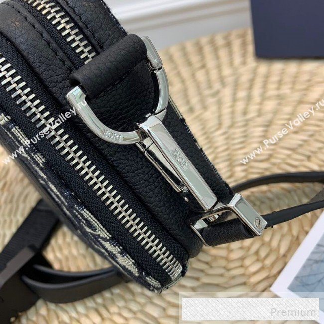 Dior Homme Oblique Jacquard Canvas Camera Crossbody Bag 2019 (WEIP-9053134)