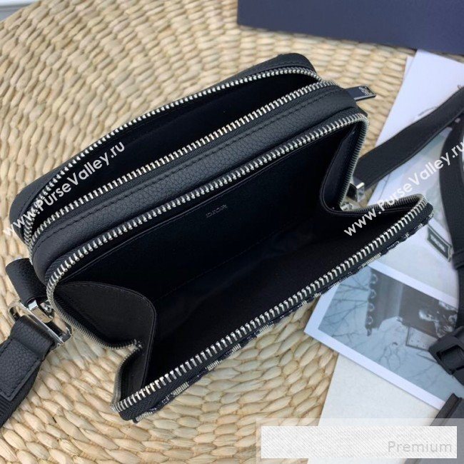 Dior Homme Oblique Jacquard Canvas Camera Crossbody Bag 2019 (WEIP-9053134)
