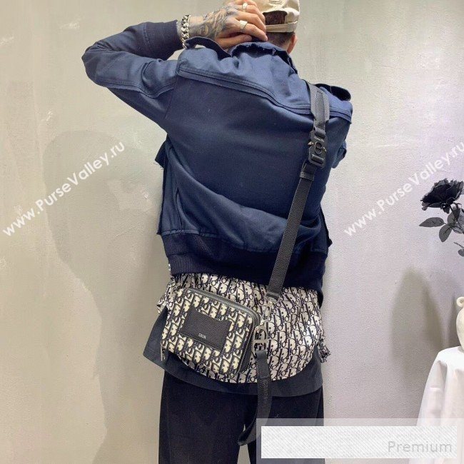 Dior Homme Oblique Jacquard Canvas Camera Crossbody Bag 2019 (WEIP-9053134)