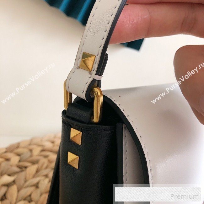 Valentino VRing Small Flap Crossbody Bag White 2019 (JJ3-9053045)