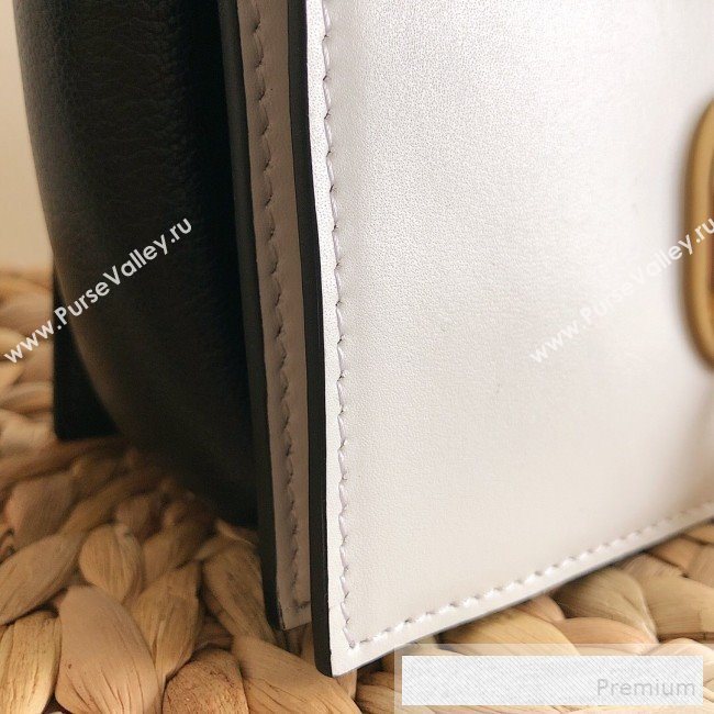 Valentino VRing Small Flap Crossbody Bag White 2019 (JJ3-9053045)