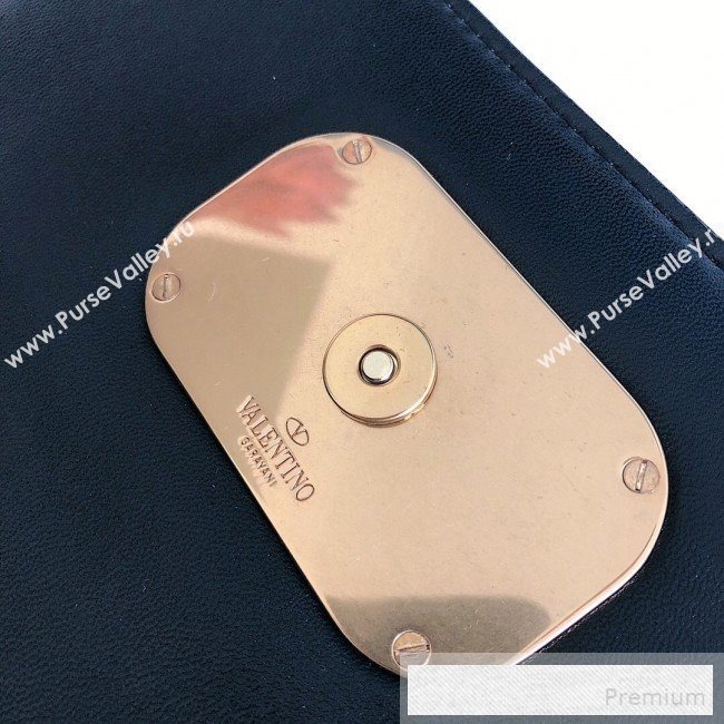 Valentino VRing Small Flap Crossbody Bag White 2019 (JJ3-9053045)