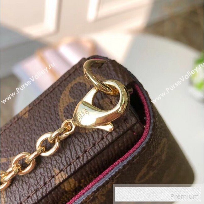 Louis Vuitton Pochette Félicie Chain Wallet WOC M61276 Monogram Canvas  (KIKI-9053057)