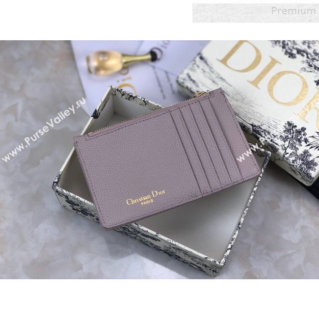 Dior Diorama Calfskin Coin Purse Wallet Light Purple 2019 (BINF-9082002)